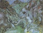 Vincent Van Gogh Les Peiroulets Ravine (nn04) Spain oil painting reproduction